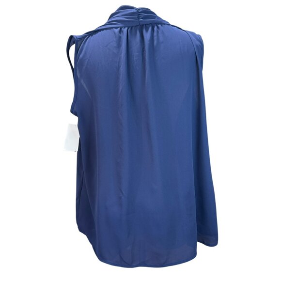 Renee C Women's V Neck Sleeveless Basic Office Tank Blouse Top - USA madeSize: M - Picture 3 of 5